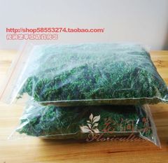 人气仿真染色苔藓绿草皮长期不会风干插花配饰假花仿真花diy材料