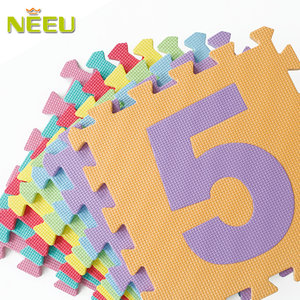 无味加厚韩式儿童宝宝拼接泡沫地垫数字拼图地毯防滑爬行垫地板垫