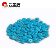 Anhui new blue pine Yun Gaishi turquoise spacer charm bracelet bead spacer beads DIY insulation loose beads