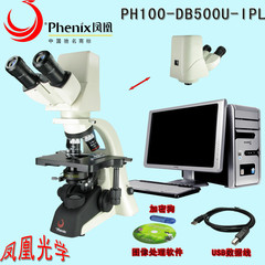 江西凤凰光学数码生物显微镜PH100-DB500U光学放大1600X