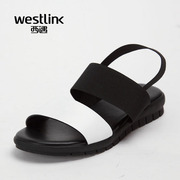 Westlink/West color flat sandals