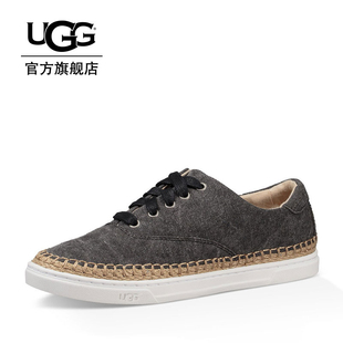 lv2020女士限量版鞋 UGG 2020女士單鞋休閑平底板鞋小白鞋帆佈款 1020244 lv2020