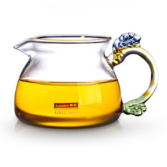 邦田 精品耐热玻璃公道杯 高硼硅耐热玻璃 茶海 功夫茶具分茶杯