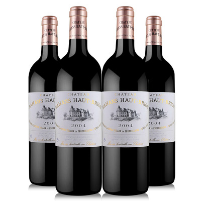 【4瓶】2004年 奥比昂副牌/红颜容红葡萄酒 750ml*4