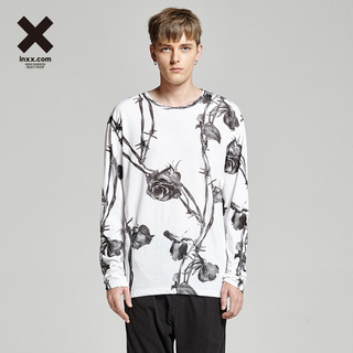 【INXX】Religion 冬季男款长袖T恤简约风长袖上衣潮牌RL52018050