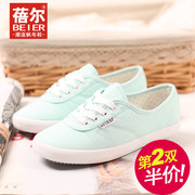 Becky fall 2015 new low to help women Sneakers Shoes asakuchi students Korean wave solid-colored casual shoes