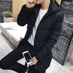 2016新款冬季修身加厚男士中长款羽绒服男青年韩版冬装保暖潮外套