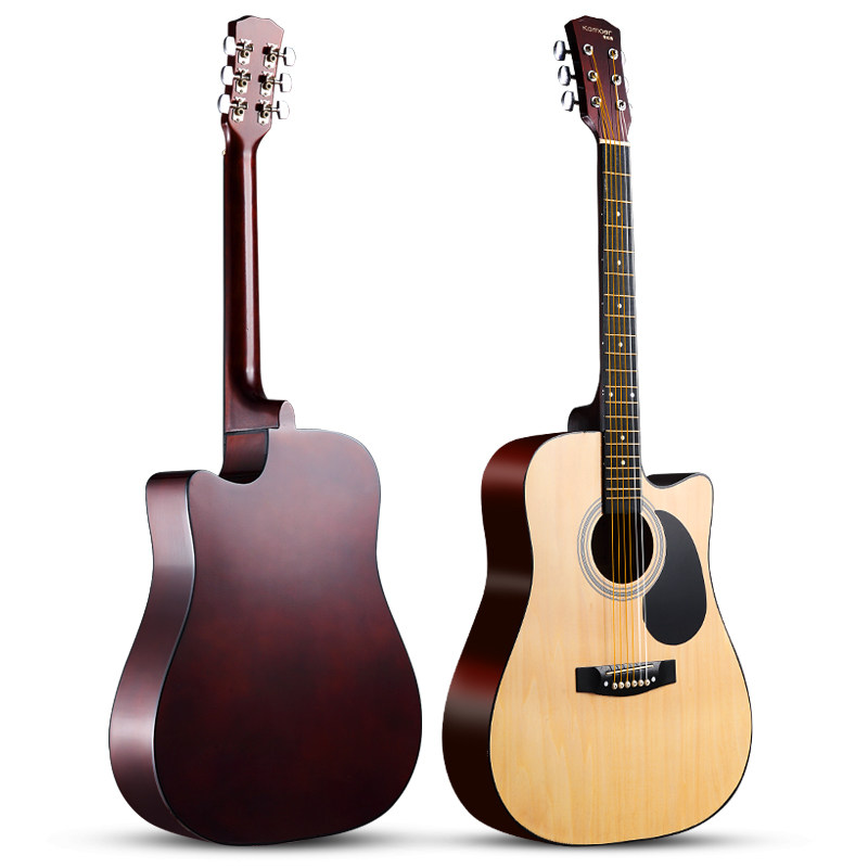 想红角正品40寸41寸38寸初学练习民谣木吉他新手吉他男女吉它jita