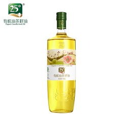 【25度有机山茶油980ML】野生纯茶籽油 炒菜油炸凉拌健康食用油