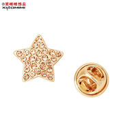 Smiling post drill upscale women corsage collar collar pin brooch badge the stars shirts rhinestone spur horses