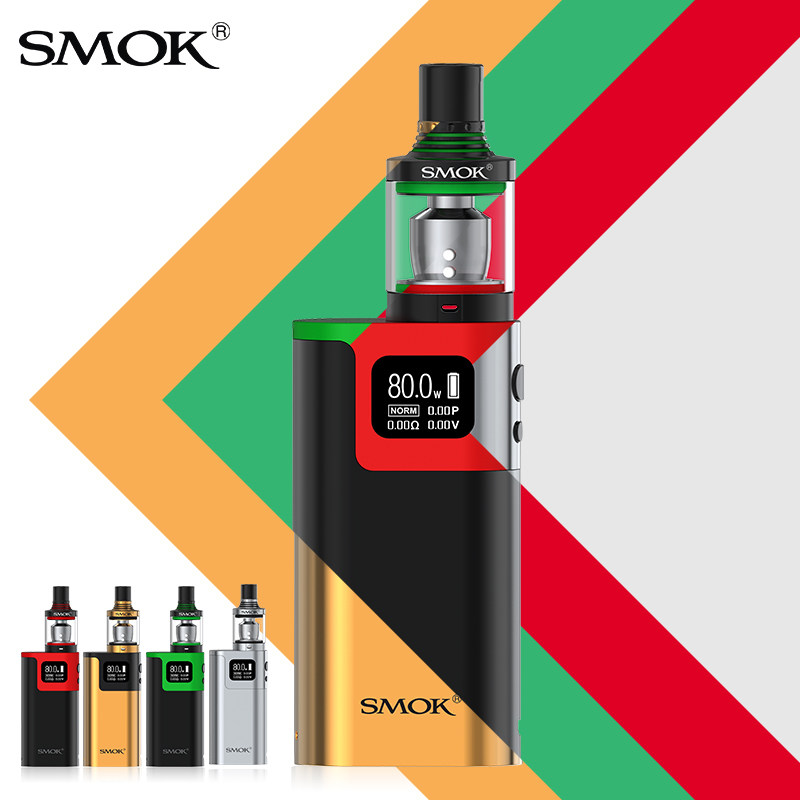 smok g80 pdd同款电子烟大烟雾正品盒子蒸汽烟套装80w戒烟 烟油