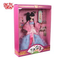 可儿娃娃花木兰传奇之木兰女儿妆9093 古装娃娃衣服套装礼盒玩具