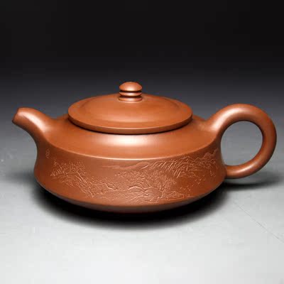 传统艺人 周翔 《周盘》 原矿紫泥