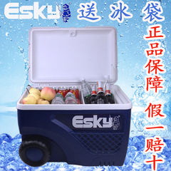 ESKY 45L保温箱冷藏箱升户外车载冰箱便携家用保鲜箱海钓鱼箱超大