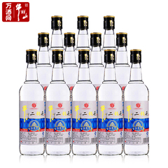 百年牛栏山二锅头净爽53度清香型500ml*12瓶装 白酒整箱特价