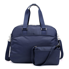 男女通用单肩斜跨行李包女手提旅行包袋大容量健身包短途旅游包潮