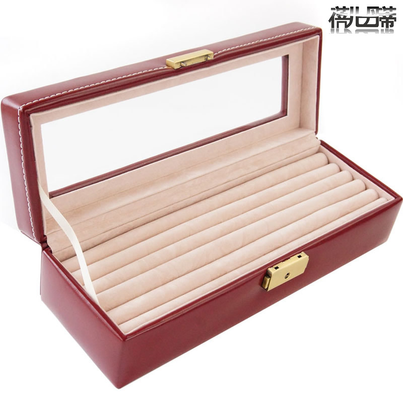 复古首饰盒袖扣戒指耳钉耳环饰品盒收纳盒透明玻璃皮质在类目 饰品/流行首饰/时尚饰品新, 首饰收纳, 首饰盒中 - 来自Buy2taobao.com提供专业的淘宝代购服务