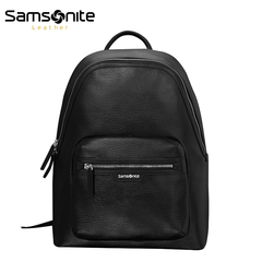 Samsonite/新秀丽都市时尚双肩包男女休闲黑色背包商务BO7