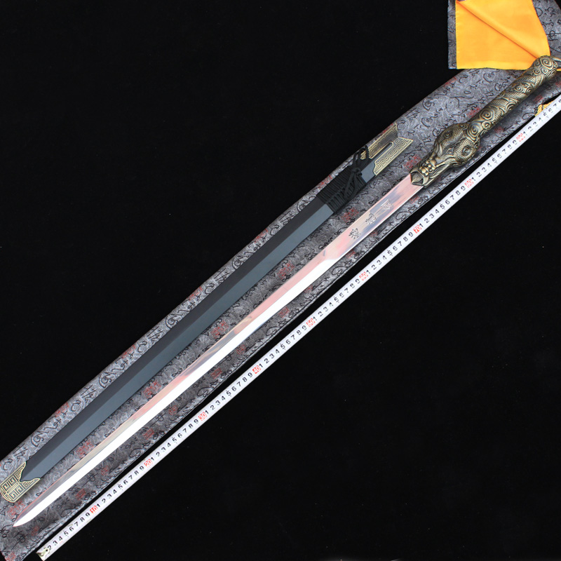 古剑轩七剑下天山游龙剑不锈钢龙泉剑宝剑长剑影视剑未开刃