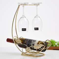 欧式创意红酒架红酒杯架葡萄酒架子家用倒挂架展示架高脚杯架