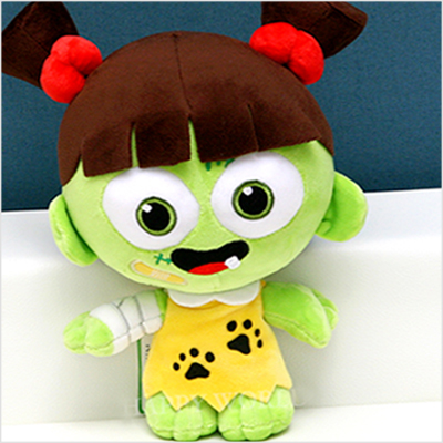 韩国代购进口动漫动画片妖怪学院spookiz毛绒玩具公仔/玩偶娃娃