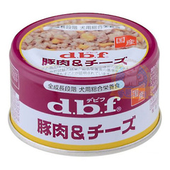 日本dbf罐头/狗罐头 猪肉 芝士 85克 整箱享优惠(可混拼)