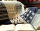 外贸清新田园日式客厅沙发巾床单蓝白创意简约时尚现代