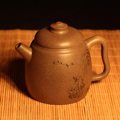 【悟道】高温青灰段泥-紫砂名家吴顺华