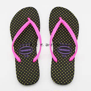 coach為啥代購便宜 2020新款巴西代購 哈瓦那havaianas人字拖 女涼拖 Slim fresh波點 coach便宜