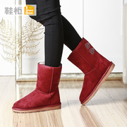 Shoebox shoe 2015 new daily casual boots to keep warm against the cold in winter snow boots 1115608114