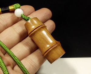 红豆杉实木雕竹节文玩手把件把玩件手玩件纯手工节节高升木质把件