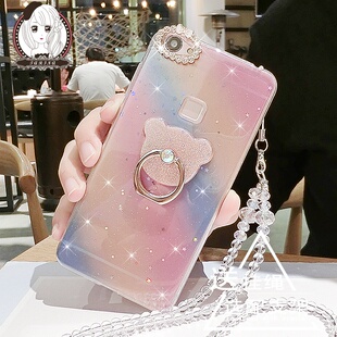 步步高x6水钻手机壳vivox6保护壳套x6plus指环支架女款全包可爱