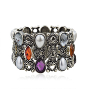 Mu-Mu-artificial Opal jewelry desert girl European fashion hyperbole bracelet vintage jewelry women''s birthday gifts
