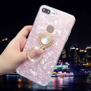 创意女款指环支架vivo X20手机壳 X20plus软壳X20硅胶保护套钻石