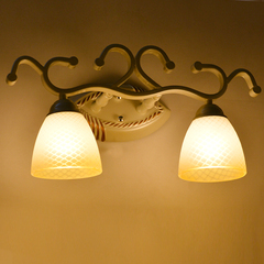 特价现代简约简欧地中海卧室灯床头灯镜前灯美式田园壁灯镜柜灯
