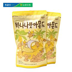 韩国进口Toms Farm汤姆农场香蕉味蜂蜜杏仁210g 坚果零食*2包