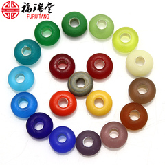 DIY8mm accessories and colorful glass spacer hand scrub across the beads spacer matching bracelets beads