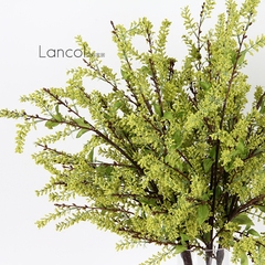 Lancol蓝可 欧式仿真花现代 绿色植物草 客厅餐桌饰品摆设花假花