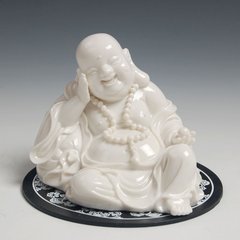 戴玉堂 陶瓷弥勒佛像 汽车装饰品摆设 陶瓷工艺品/自在小佛D19-03