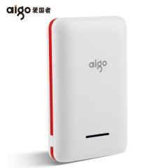 aigo/爱国者移动电源10000毫安便携 可爱手机充电宝通用迷你小巧