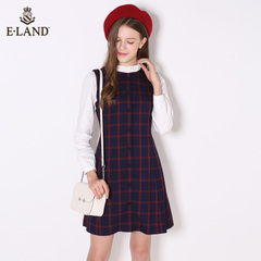 ELAND冬季新品户外休闲保暖羽绒服女EEJD68T03M专柜正品