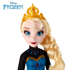 孩之宝 迪士尼 冰雪奇缘换装公主系列艾莎冰雪女王换装人偶娃娃