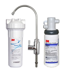 美国3M厨房龙头净水器VEN350-K除水垢家用直饮自来水过滤器直饮机
