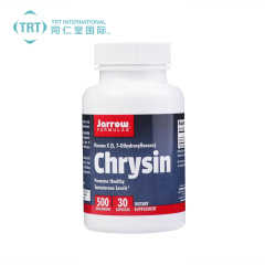 Jarrow 白杨素胶囊 促睾酮素 增长肌肉 不含小麦 麸质Chrysin30粒