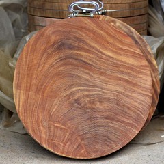 正宗越南蚬木砧板 实木砧板 加厚圆形原木菜板 铁木砧板 龙州菜板