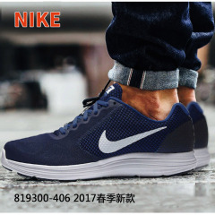 NIKE耐克男鞋跑鞋正品2016轻便缓震华夫跑步鞋运动鞋 819300-405