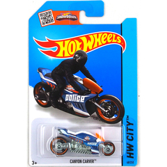 2015年新款HotWheels风火轮火辣小跑车合金车模 峡谷摩托车 48