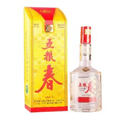 2件减30 五粮液酒五粮春中度白酒45度500ml 浓香型国酒纯粮酿造酒