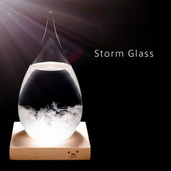 Storm Glass天气预报瓶显示风暴瓶创意礼品家居装饰摆件圣诞礼物