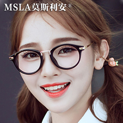 韩版潮复古眼镜框平光眼镜女小脸装饰眼镜架成品近视眼镜配度数